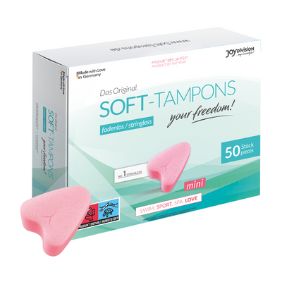 Soft Tampons Mini - 50 Pieces