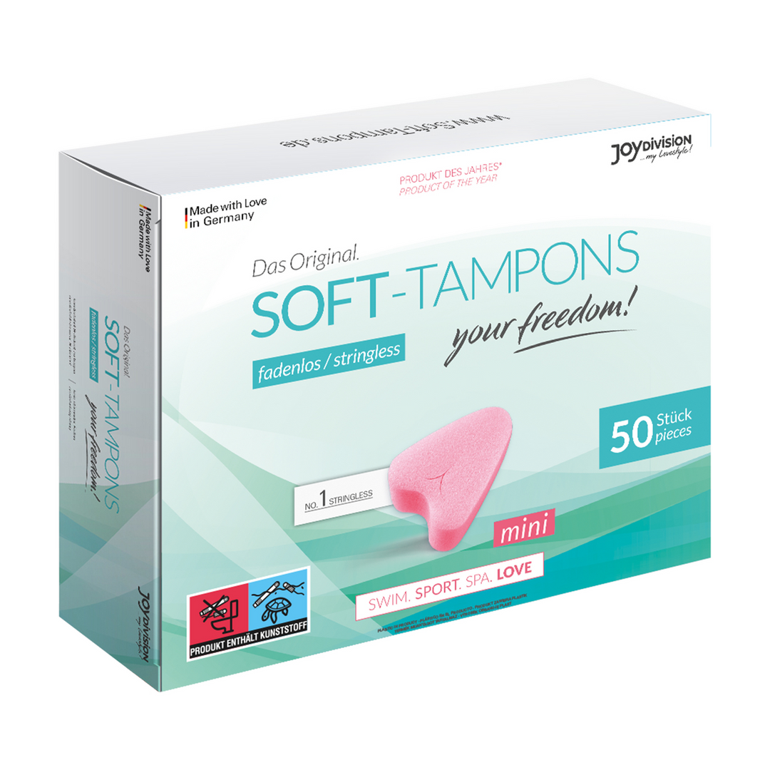 Soft Tampons Mini - 50 Pieces