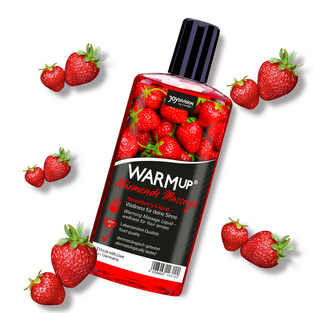 WARMup - Flavored Warming Lubricant - Strawberry - 5 fl oz / 150 ml