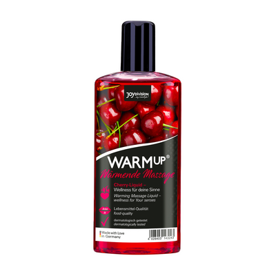 WARMup - Flavored Warming Lubricant - Cherry - 5 fl oz / 150 ml