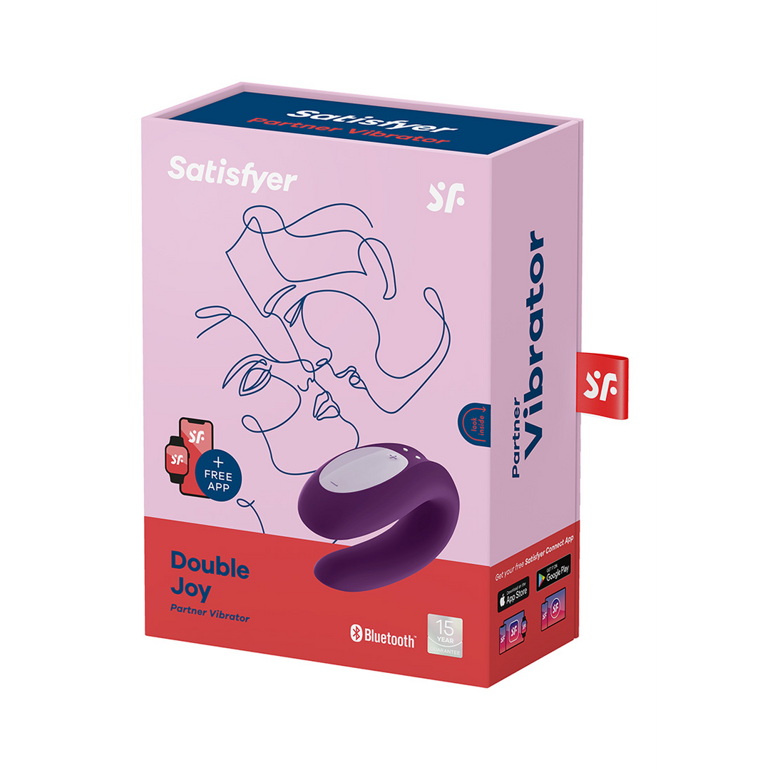 Double Joy - Partner Vibrator - Violet