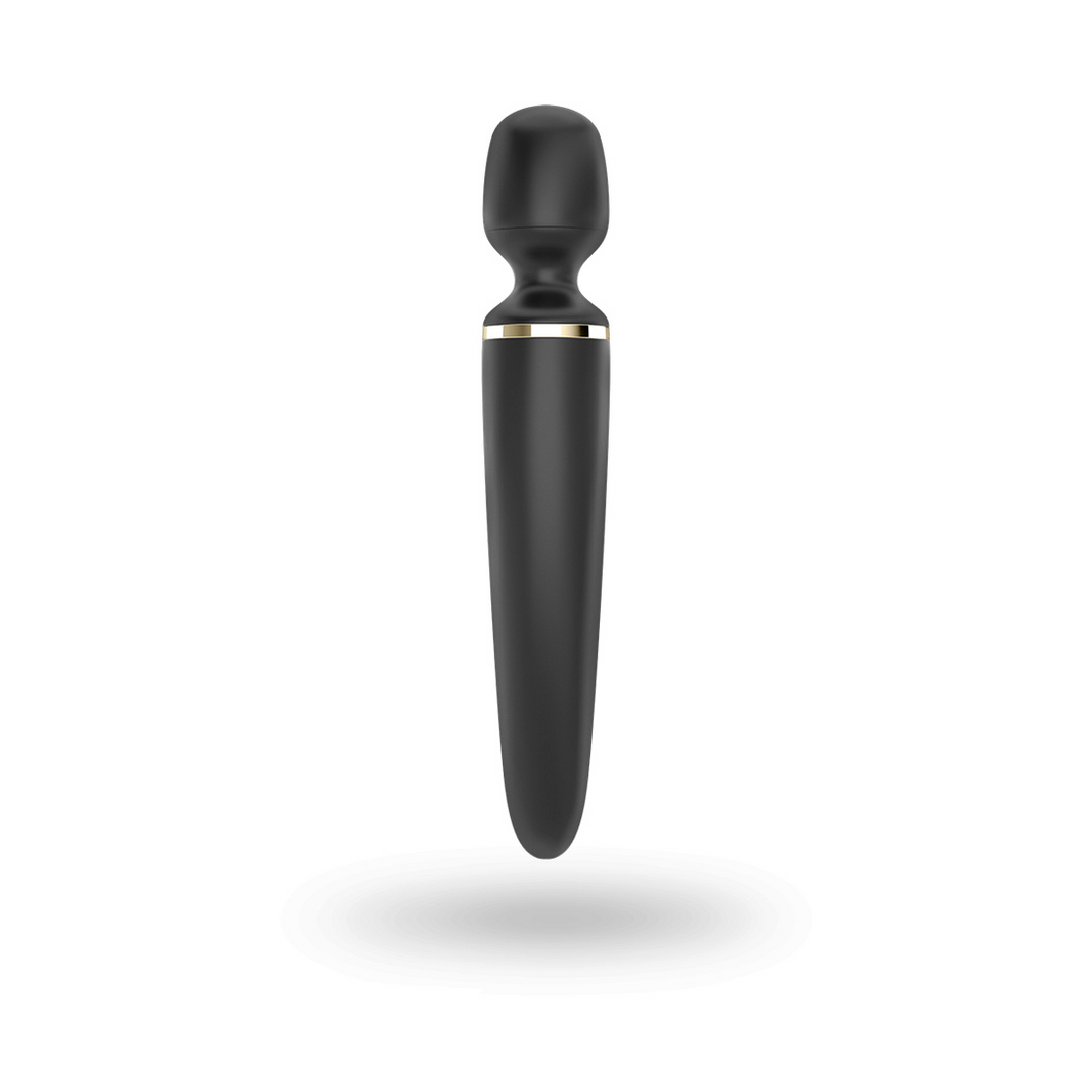 Wand-er Woman - Wand Vibrator - Black/Gold