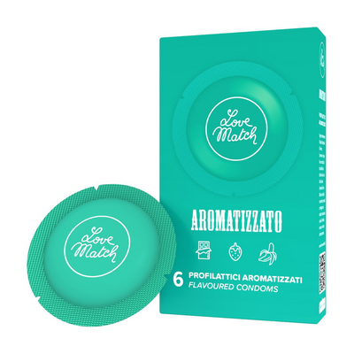 Aromatizzato - Flavored Condoms - 6 Pieces