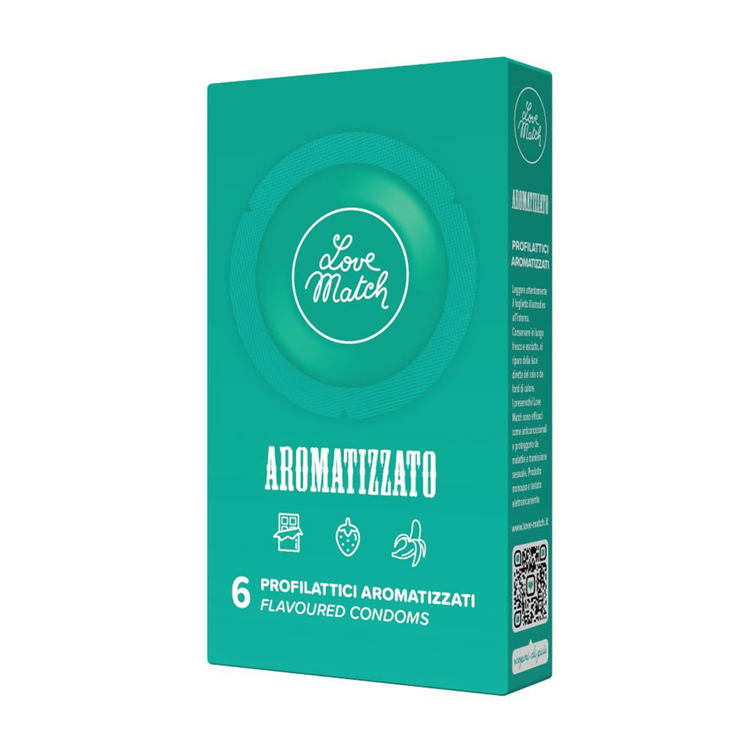 Aromatizzato - Flavored Condoms - 6 Pieces