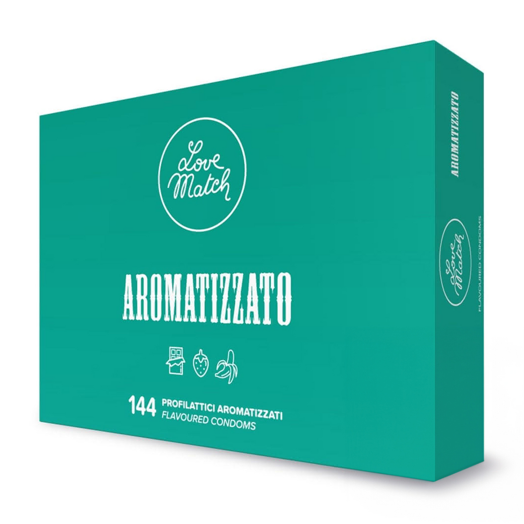 Aromatizzato - Flavored Condoms - 144 Pieces