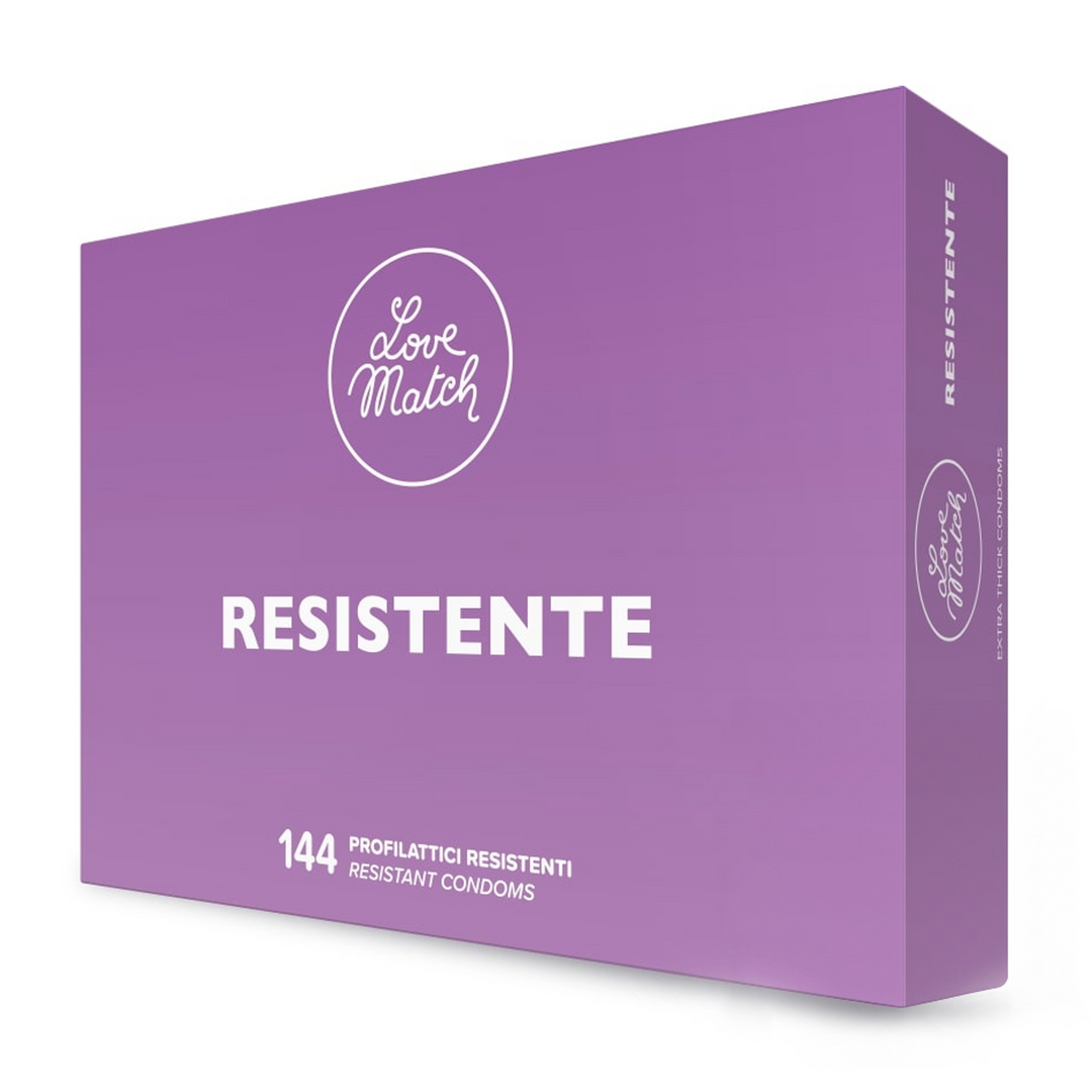 Resistente - Strong Condoms - 144 Pieces