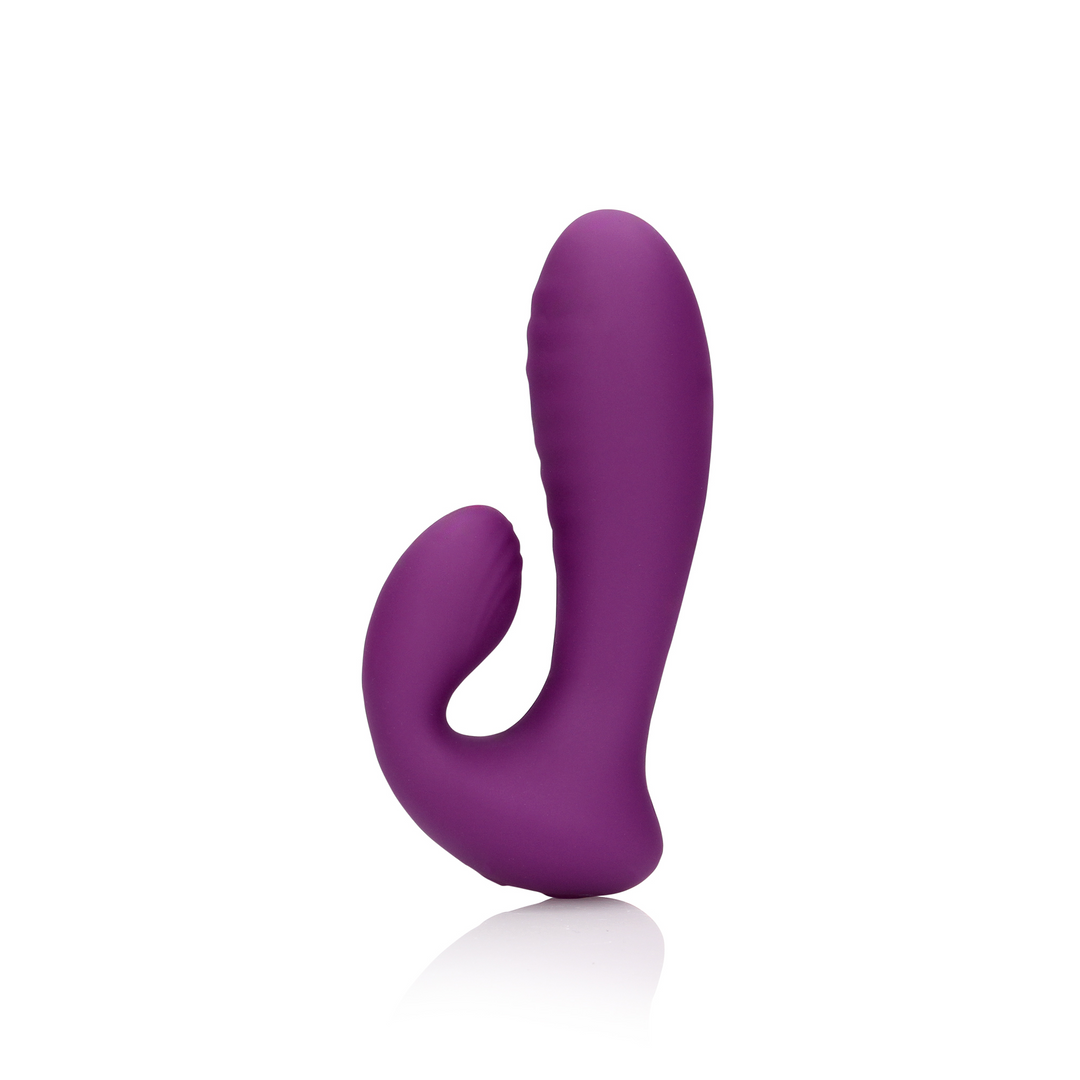 Ultra Soft Silicone G-Spot Vibrator - Orchidee Purple