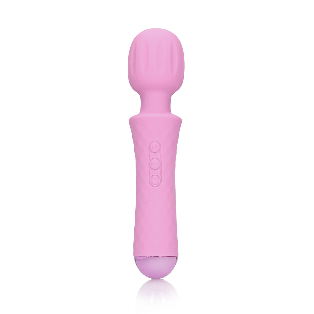 Small Wand Vibrator - Exotic Fuchsia