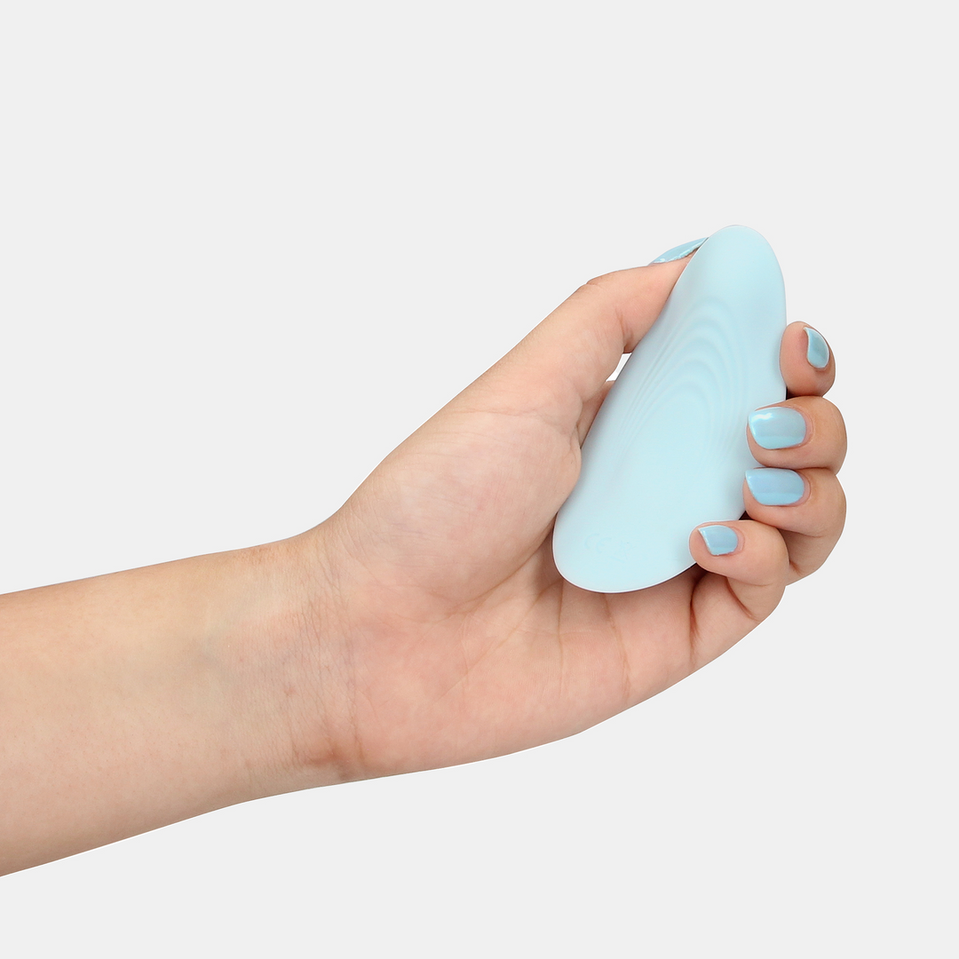 Panty Vibrator with Remote Control - Arctic Blue