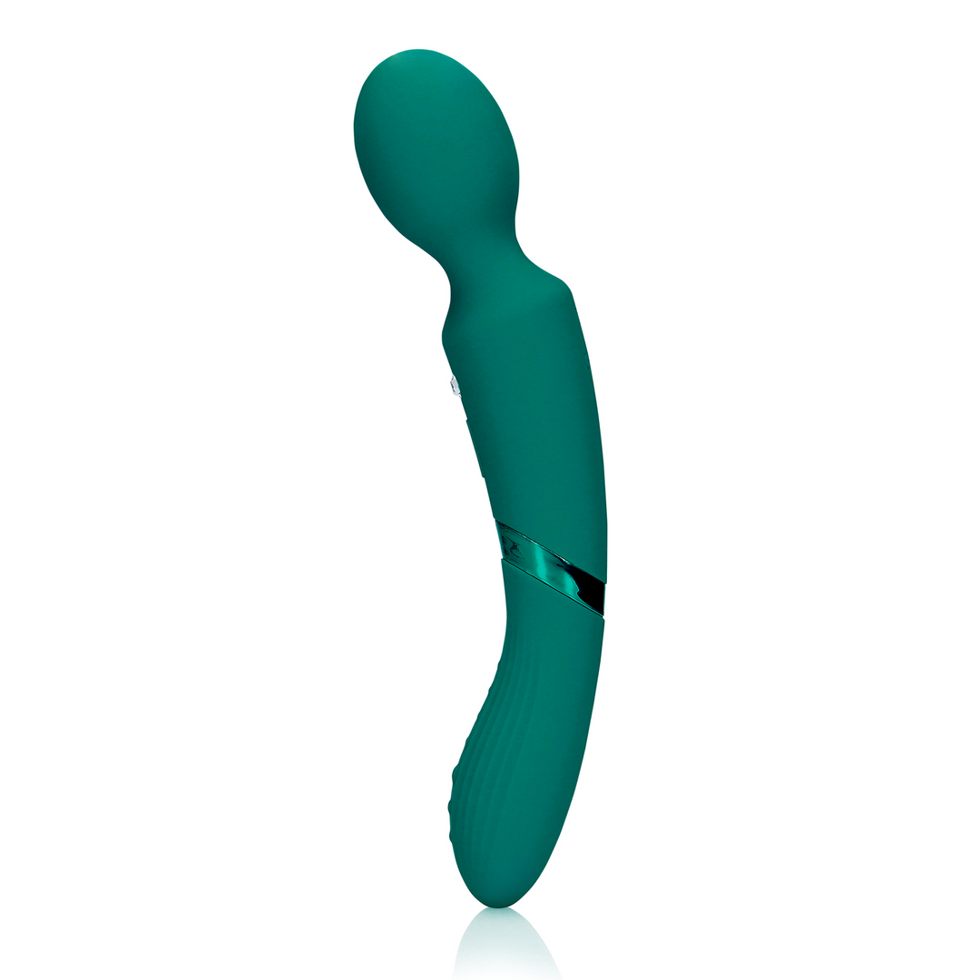 Double-Sided Vibrating Wand - Green Gable