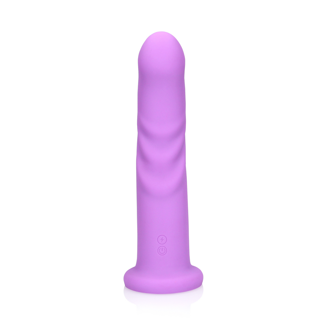 Ultra Soft Silicone Rotating G-Spot Vibrator - Lavender Spectacle