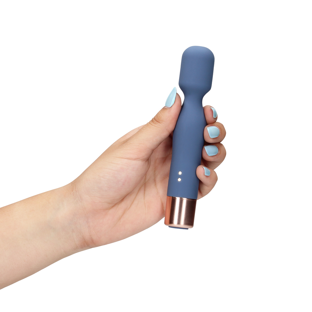 Mini Wand Vibrator - Blue Horizon