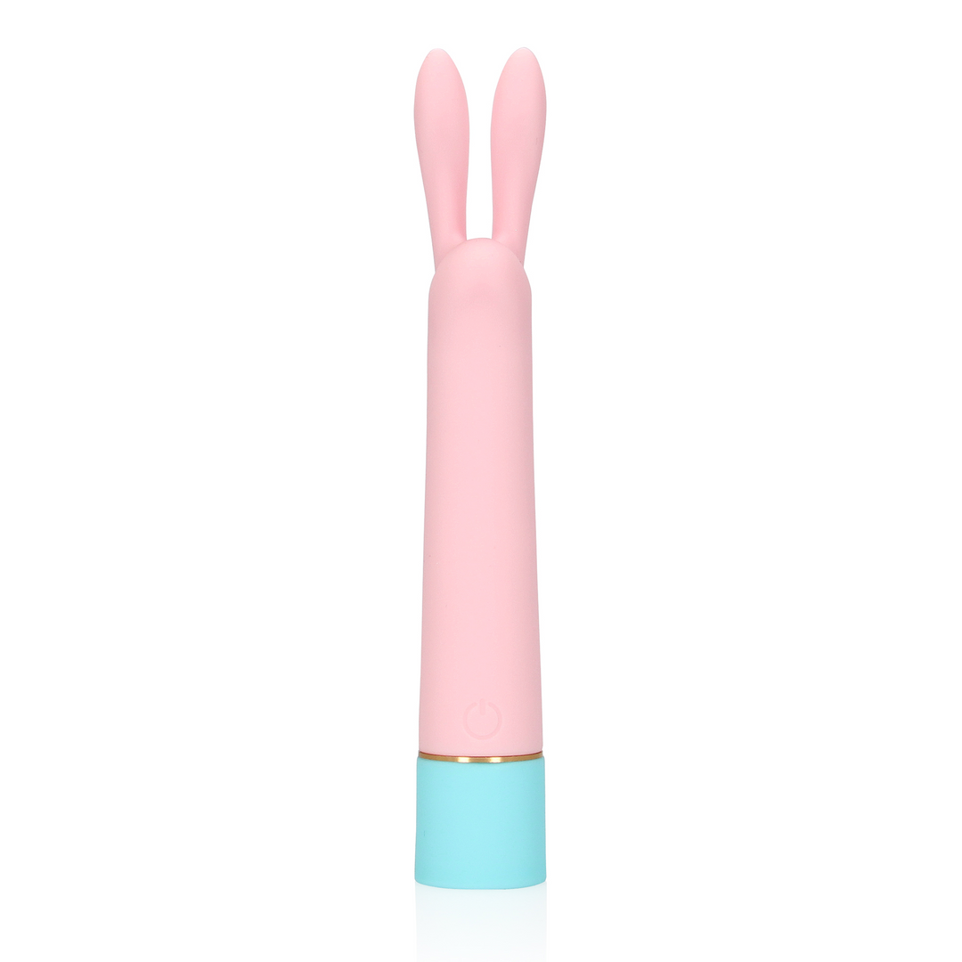 Mini Rabbit Vibrator with USB Charger - Cherry Chiffon