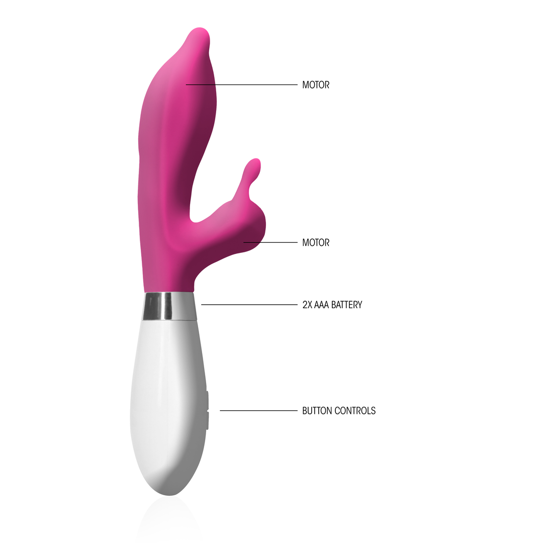 Adonis - Clitoral Stimulator and Vibrator - Pink