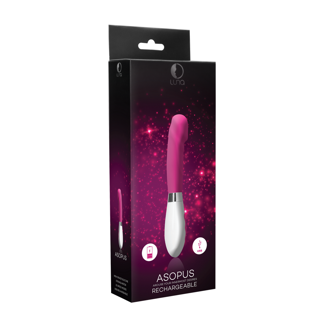 Asopus - Rechargeable Vibrator - Pink