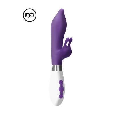 Adonis - Rechargeable Rabbit Vibrator - Purple