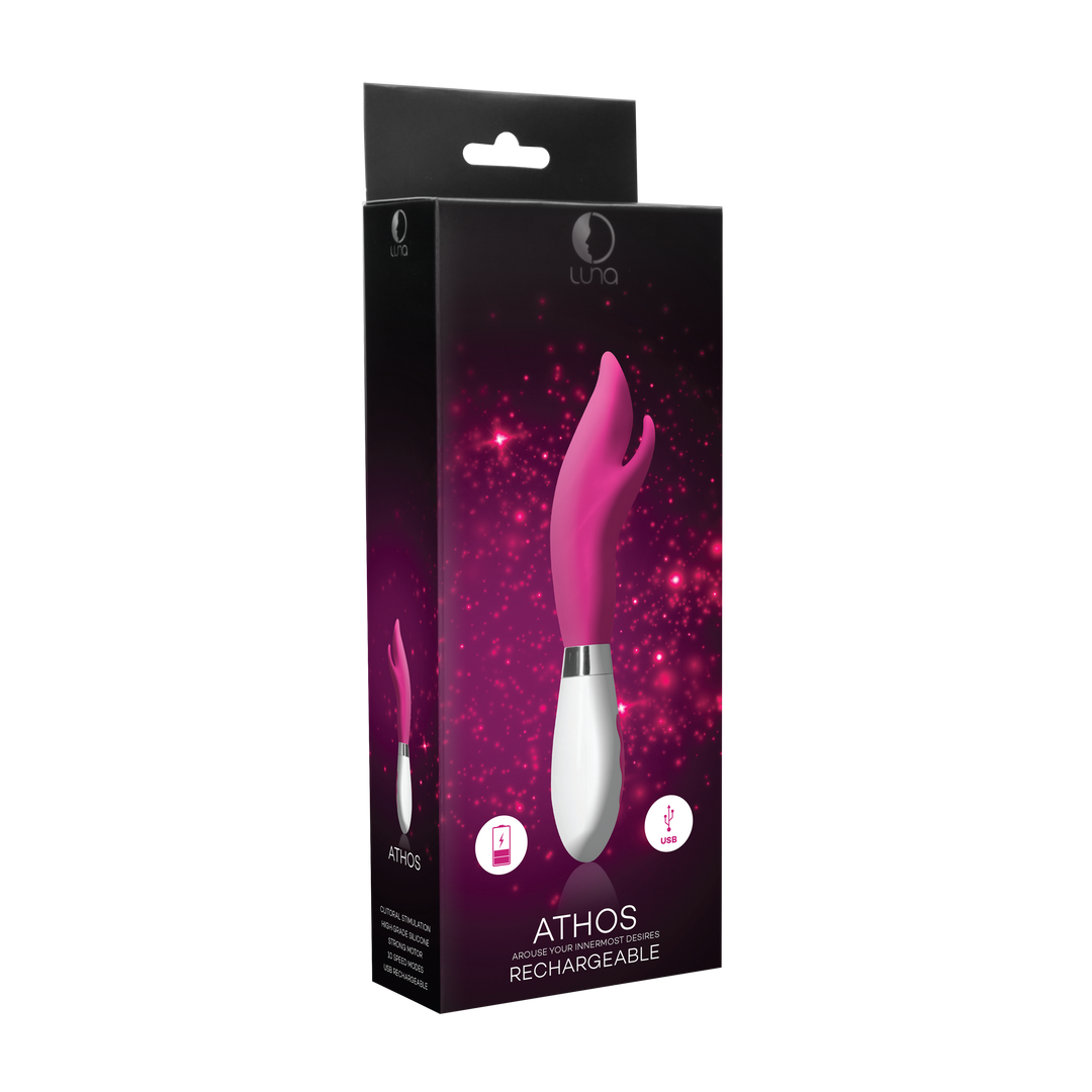 Athos - Rechargeable Clitoral Stimulator and Vibrator - Pink