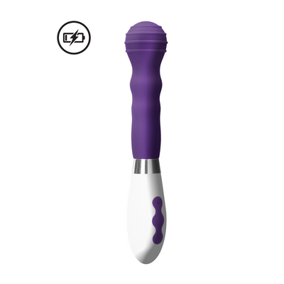 Alida - Rechargeable Vibrator - Purple