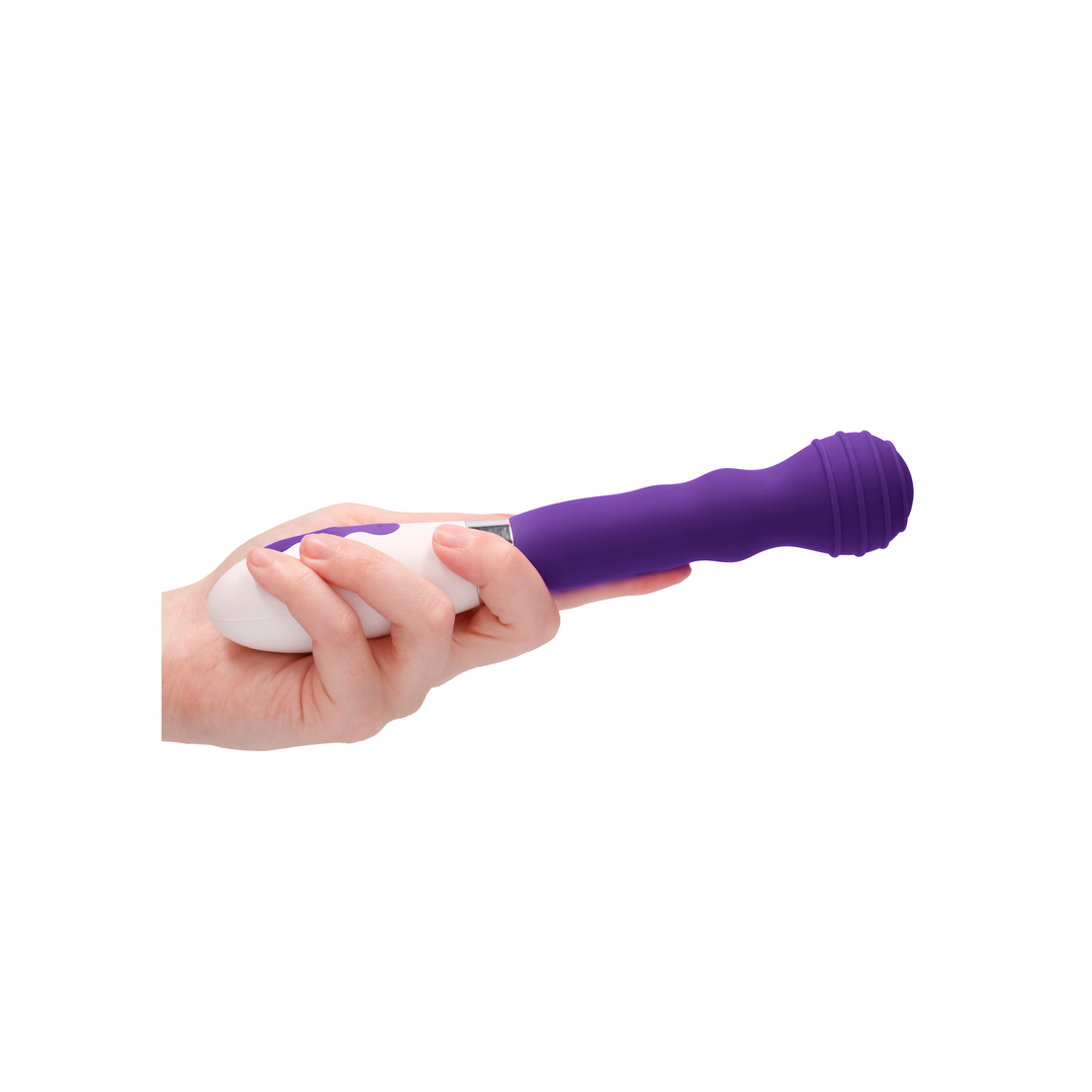 Alida - Rechargeable Vibrator - Purple