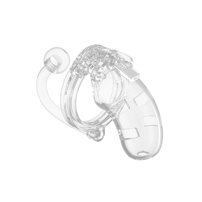 Model 10 Chastity Cock Cage with Plug - 3.5 / 9 cm