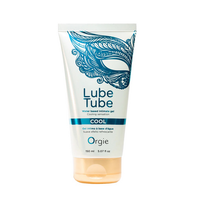 Lube Tube Cool - Waterbased Lubricant with a Cooling Effect - 5 fl oz / 150 ml