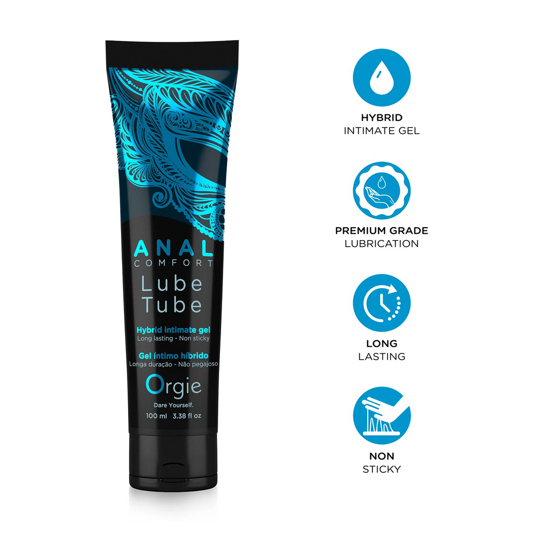 Lube Tube Anal Confort - Anal Lubricant - 3 fl oz / 100 ml