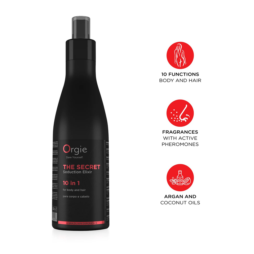 The Secret Seduction Elixir - Skin and Hair Lotion with Pheromones - 7 fl oz / 200 ml