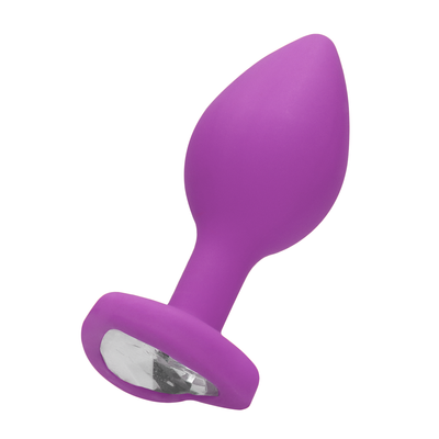 Diamant Herz Butt Plug - Regular