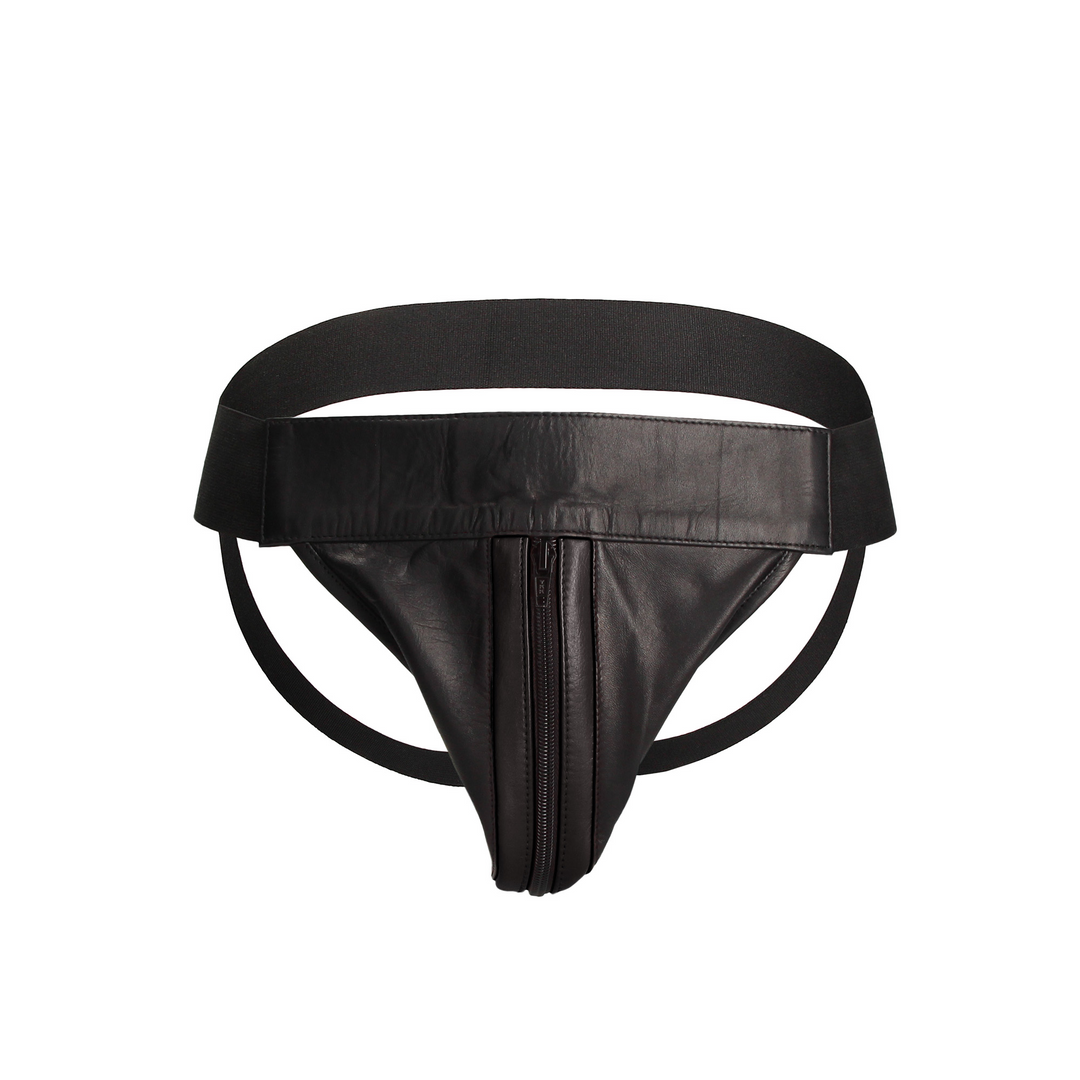 Plain Front With Zip Jock - S/M