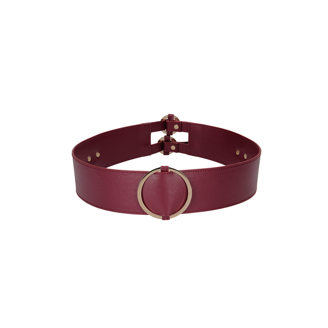 Waist Belt with Bondage Rings - L/XL