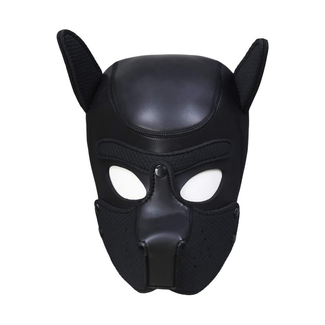 Neoprene Puppy Mask - Black