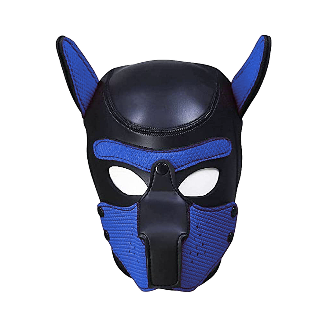 Neoprene Puppy Mask - Blue