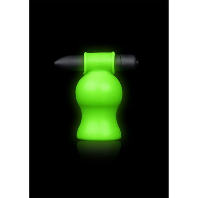 Vibrating Head Masturbator - Glow in the Dark