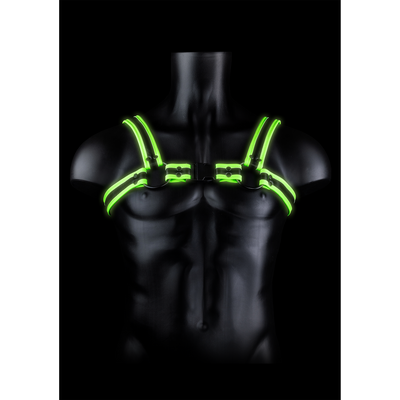 Buckle Harness - Glow in the Dark - S/M