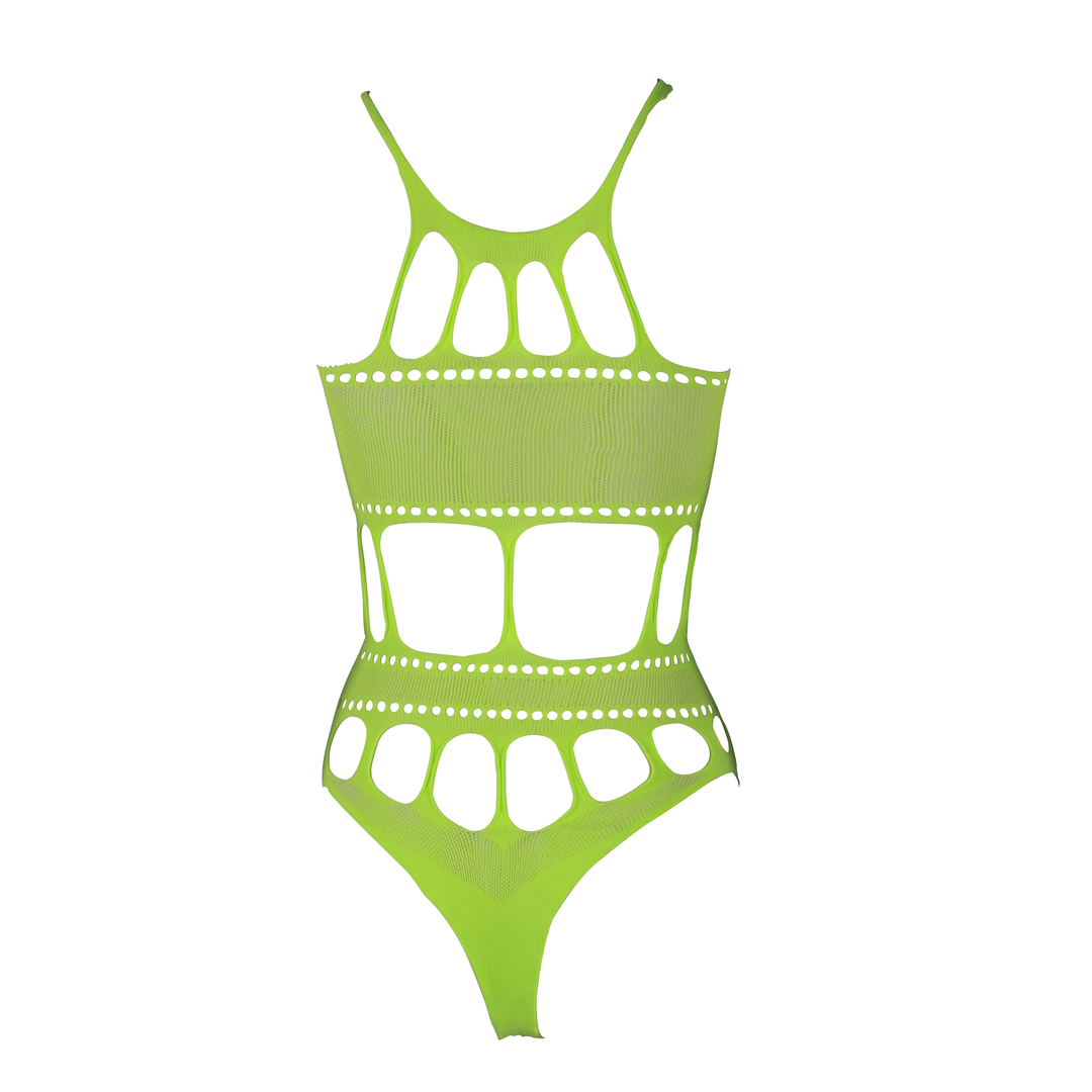 Body with Grecian Neckline - One Size - Neon Green