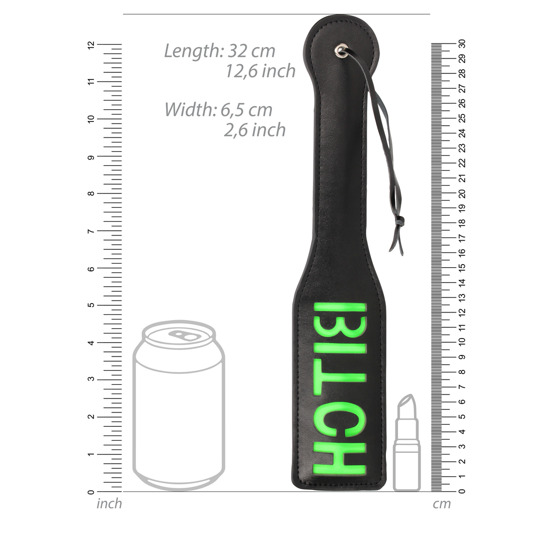 Bitch Paddle - Glow in the Dark - Neon Green