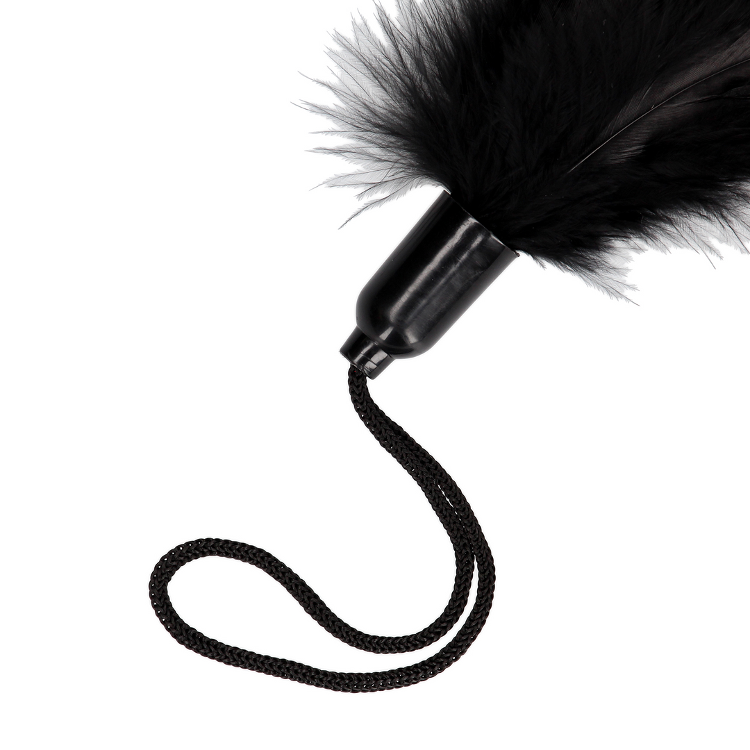 Small Feather Tickler - Black