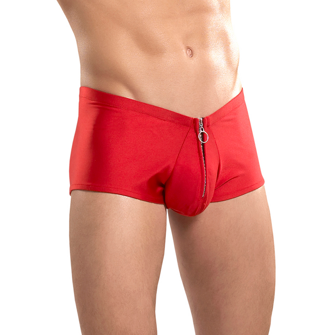 Shorts mit Zipper - L/XL - Rot