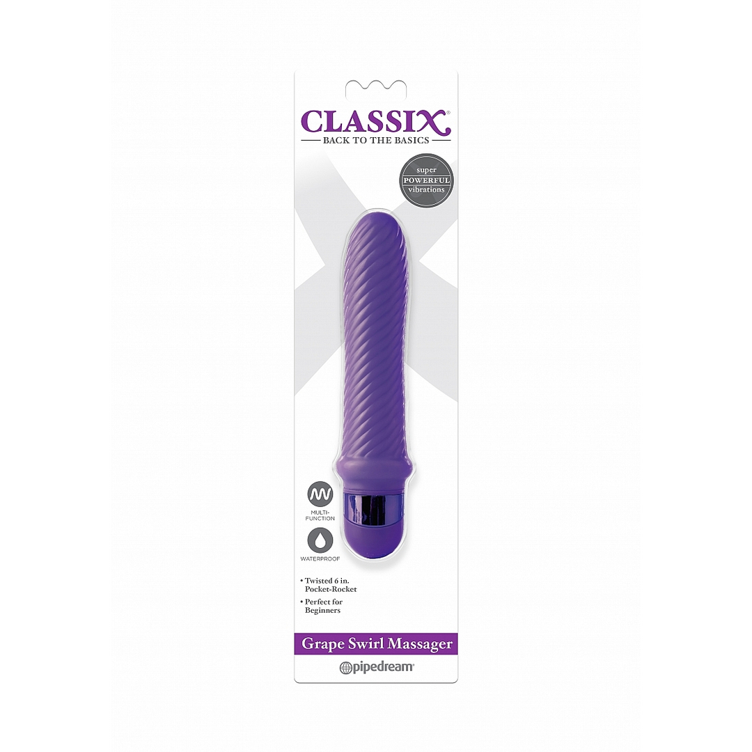 Grape - Swirled Massager