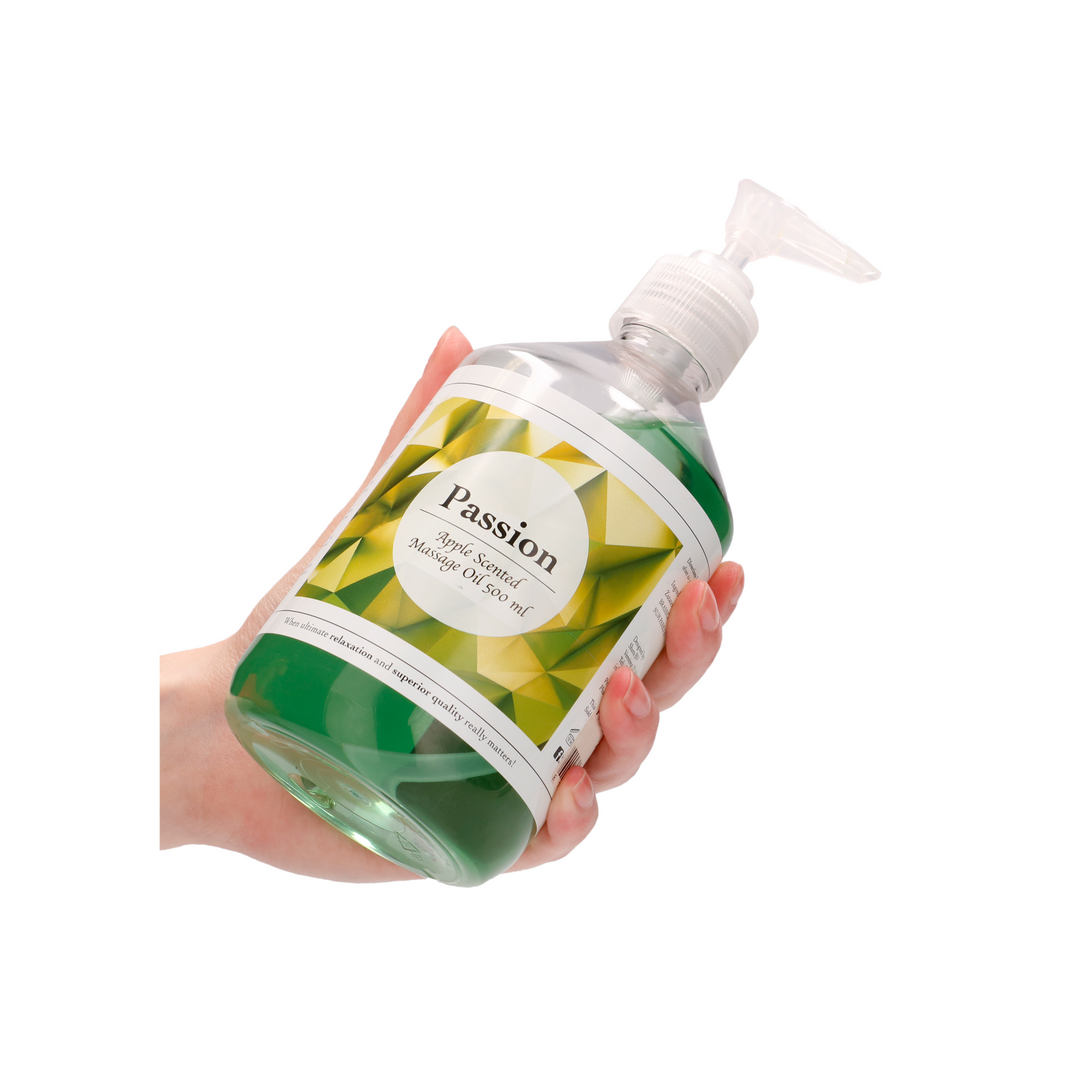 Passion - Massage Oil - Apple Scented - 17 fl oz / 500 ml