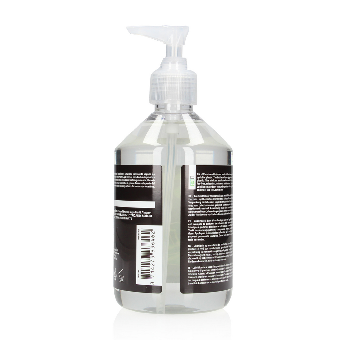 Natural Water Based Lubricant - 17 fl oz / 500 ml - Pump