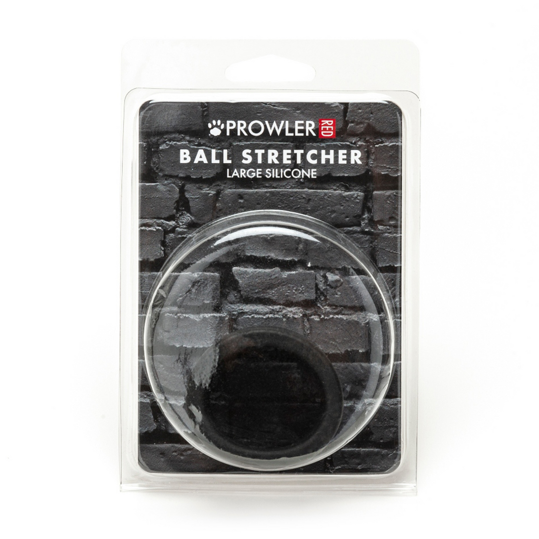 Silicone Ball Stretcher - Large - Black