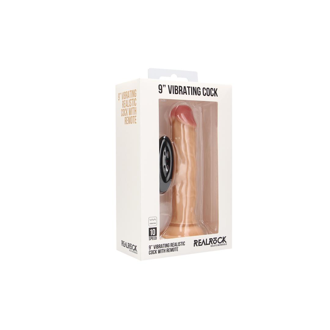 Vibrating Realistic Cock - 9 / 23 cm