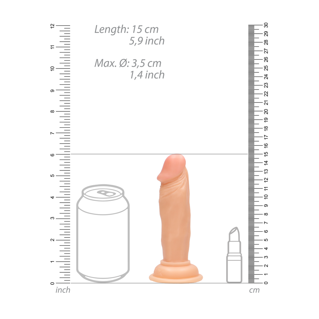 Realistic Cock - 6 / 15 cm