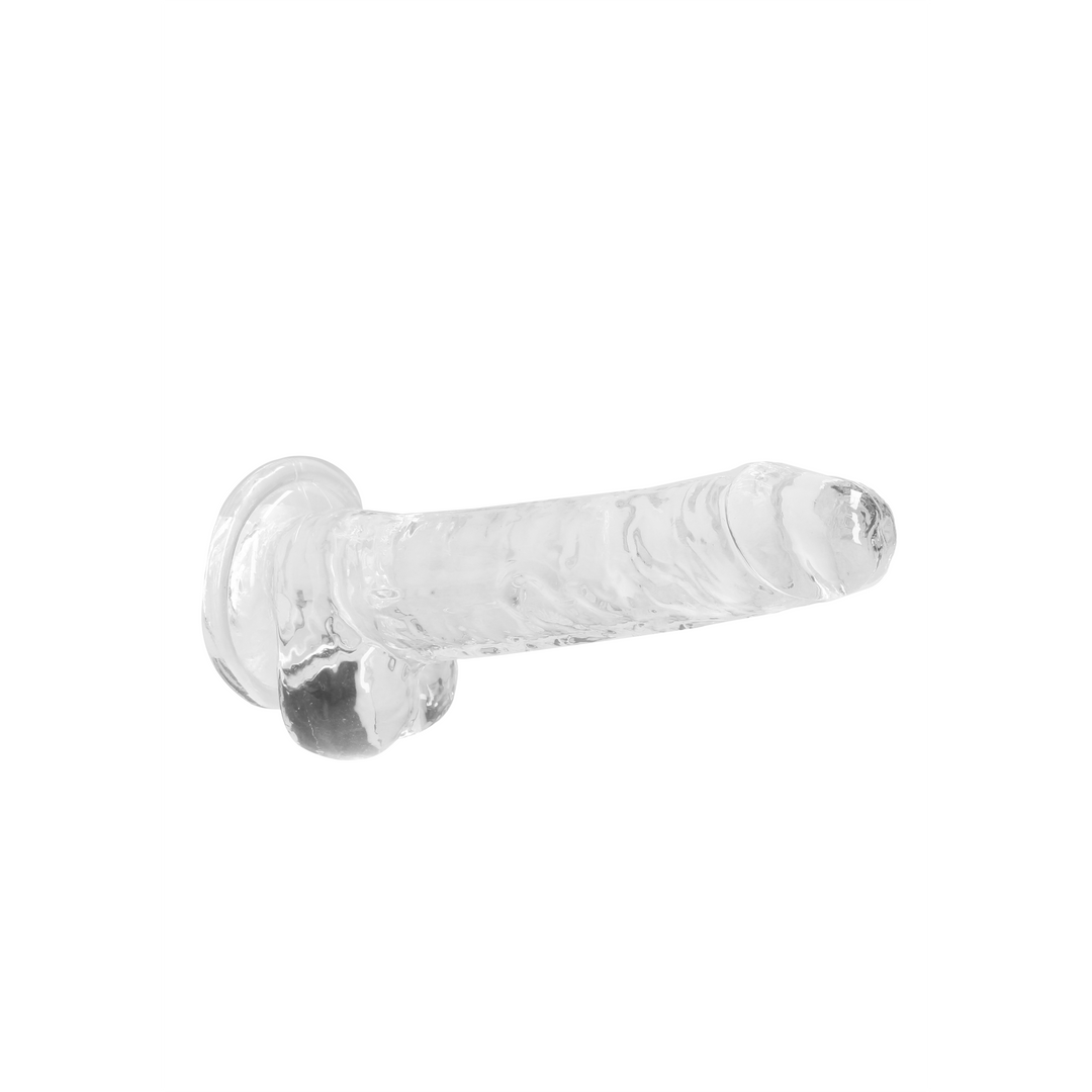 Realistic Dildo with Balls - 7 / 18 cm