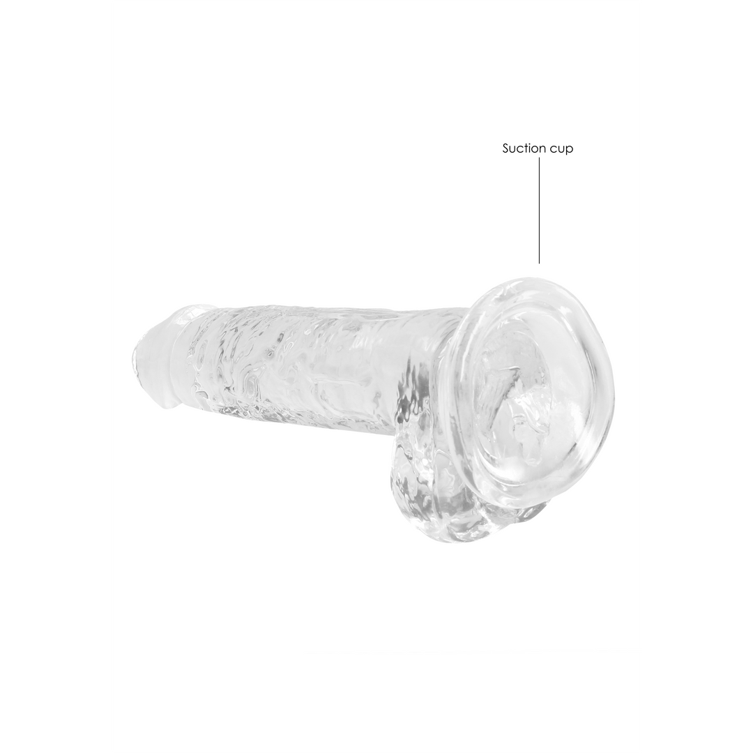 Realistic Dildo with Balls - 7 / 18 cm