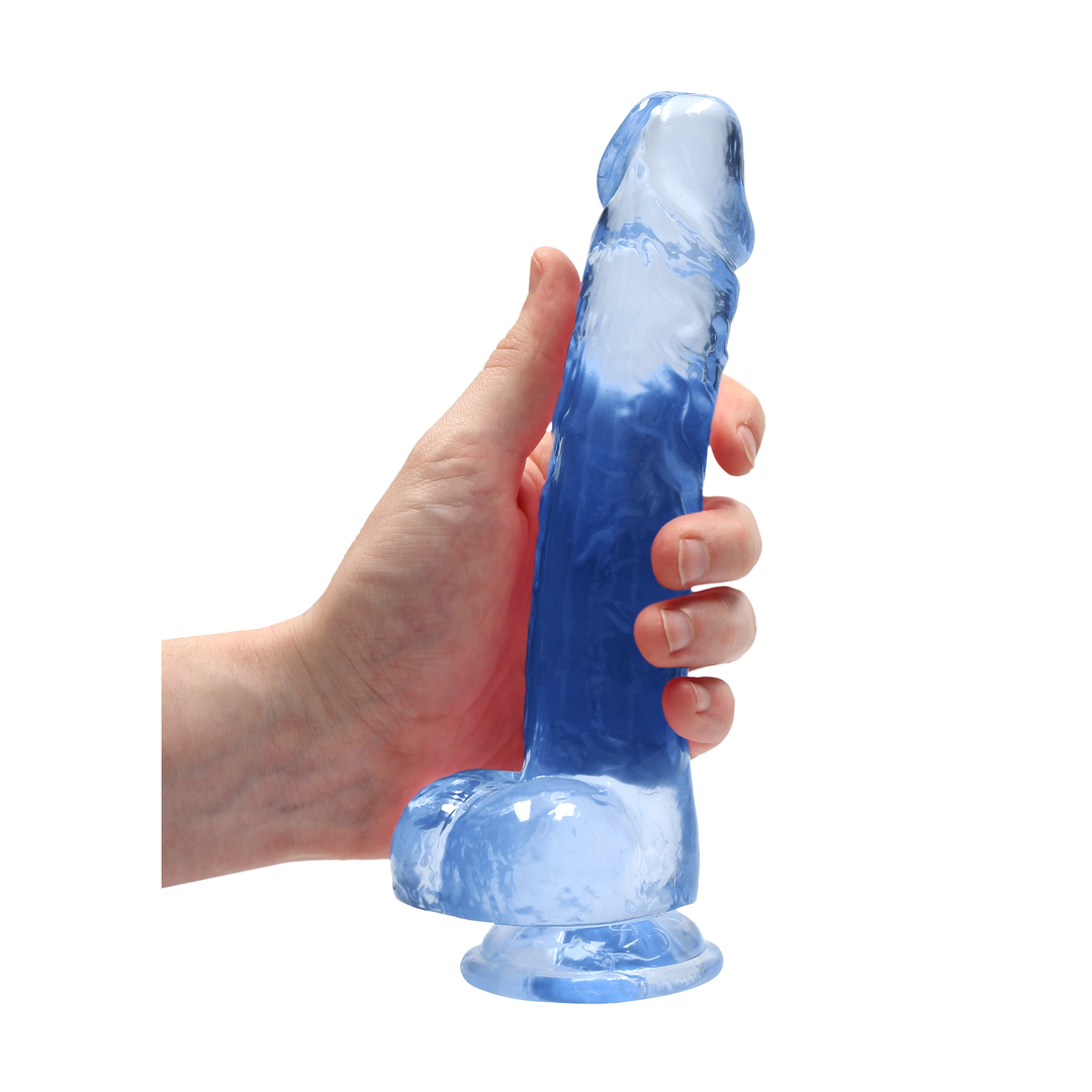 Realistic Dildo with Balls - 8 / 21 cm