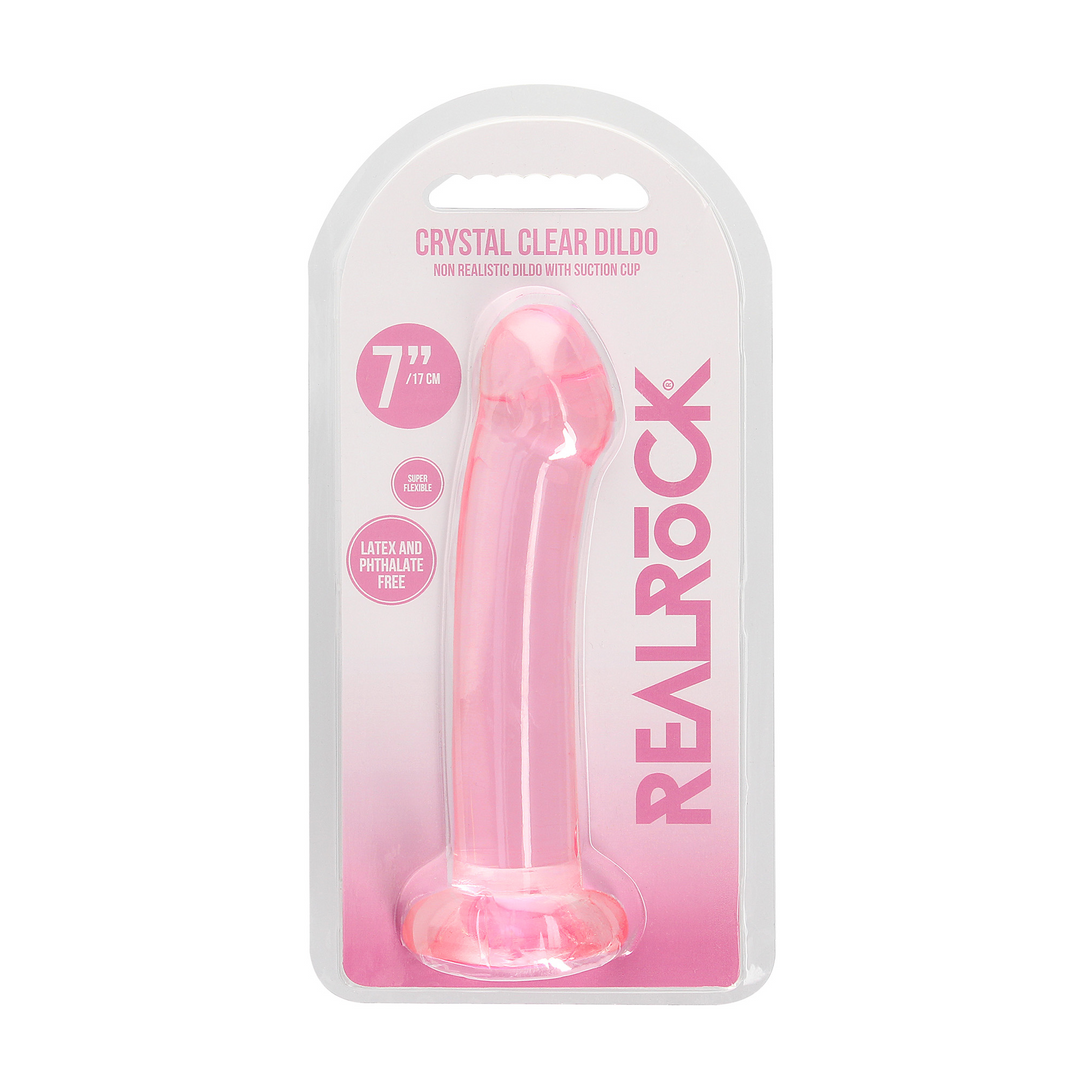 Non-Realistic Dildo with Suction Cup - 7 / 17 cm