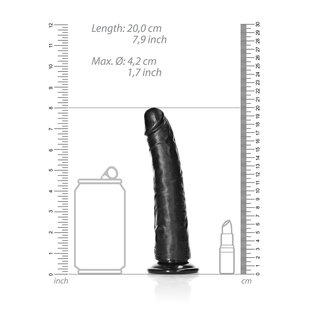 Slim Realistic Dildo with Suction Cup - 7 / 18 cm