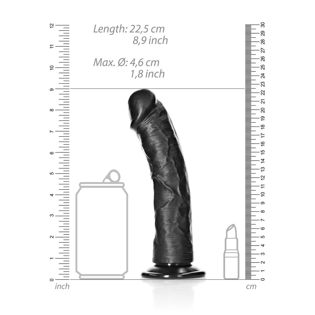 Curved Realistic Dildo with Suction Cup - 8 / 20,5 cm